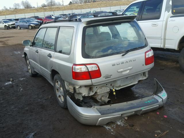 JF1SF65611G724155 - 2001 SUBARU FORESTER S SILVER photo 3