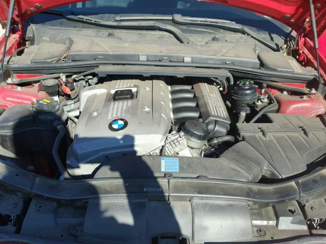 WBAVB13516PT22592 - 2006 BMW 325 I RED photo 7