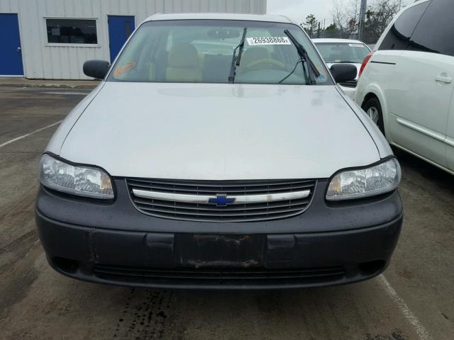 1G1ND52J216147599 - 2001 CHEVROLET MALIBU GRAY photo 9