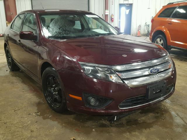 3FAHP0HA0BR312680 - 2011 FORD FUSION SE BURGUNDY photo 1