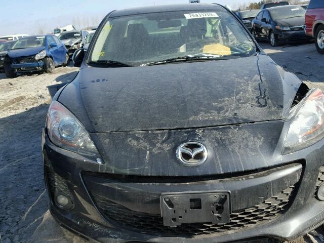 JM1BL1V76C1687558 - 2012 MAZDA 3 I BLACK photo 1