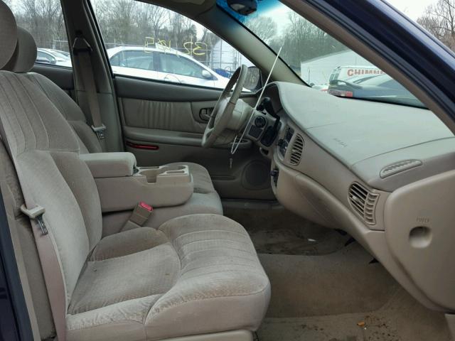 2G4WS52J131106176 - 2003 BUICK CENTURY CU BLUE photo 5