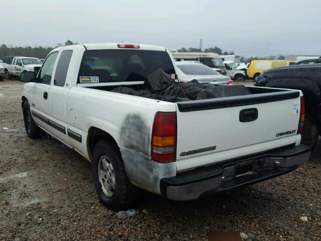 2GCEC19T7Y1207002 - 2000 CHEVROLET SILVERADO WHITE photo 3