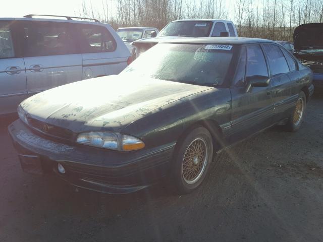 1G2HZ5219R4262542 - 1994 PONTIAC BONNEVILLE GREEN photo 2