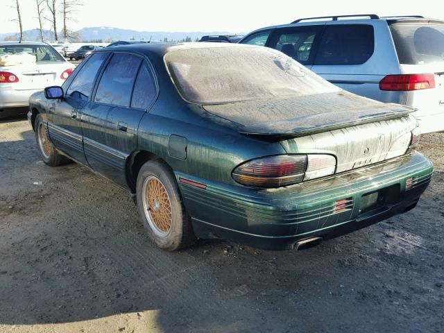 1G2HZ5219R4262542 - 1994 PONTIAC BONNEVILLE GREEN photo 3