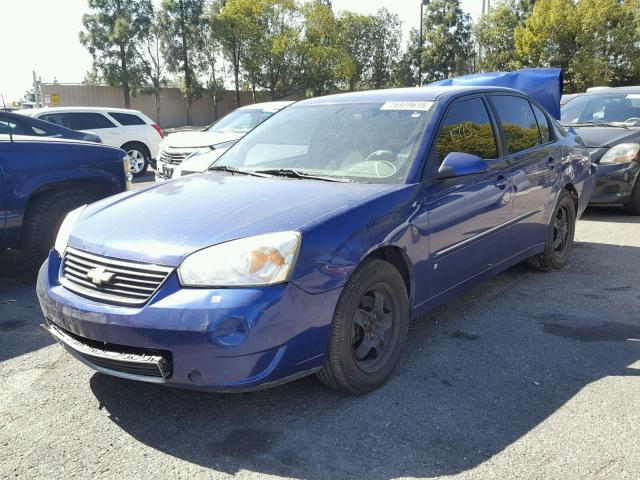 1G1ZT53F96F278342 - 2006 CHEVROLET MALIBU LT BLUE photo 2