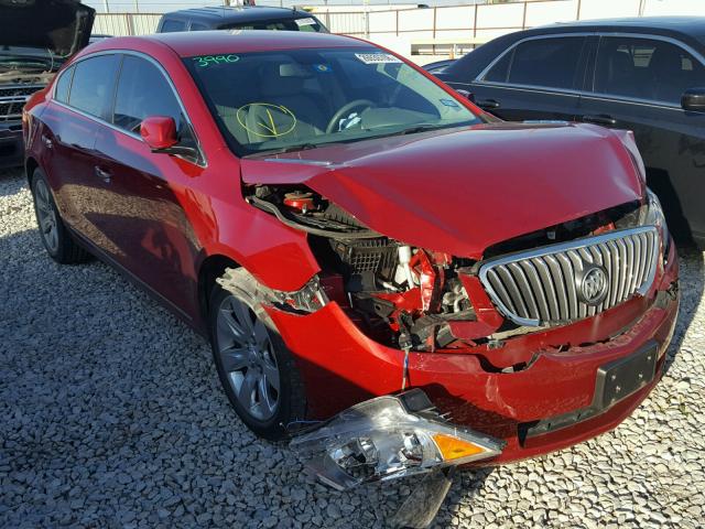 1G4GC5E38DF306044 - 2013 BUICK LACROSSE RED photo 1