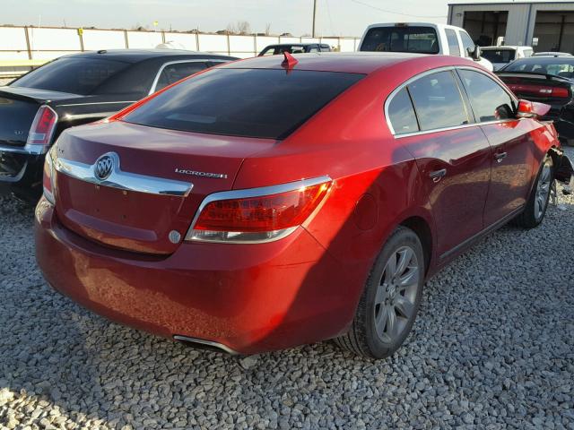 1G4GC5E38DF306044 - 2013 BUICK LACROSSE RED photo 4