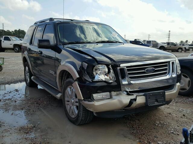 1FMEU64E87UA83954 - 2007 FORD EXPLORER E BLACK photo 1