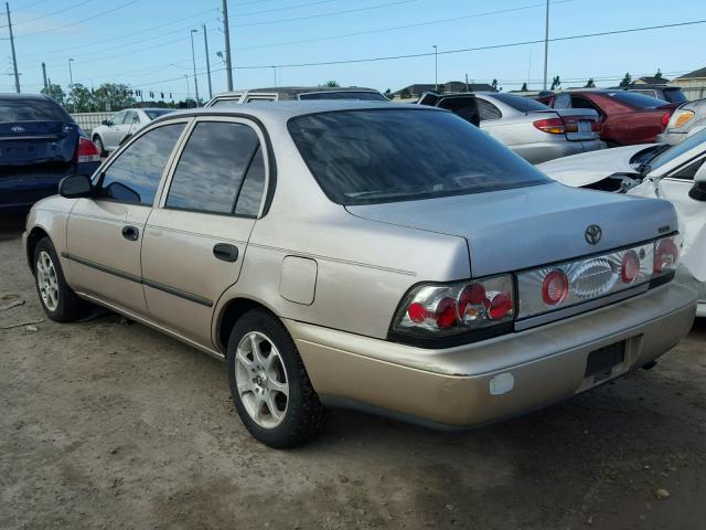 2T1BA02E6TC156777 - 1996 TOYOTA COROLLA BEIGE photo 3