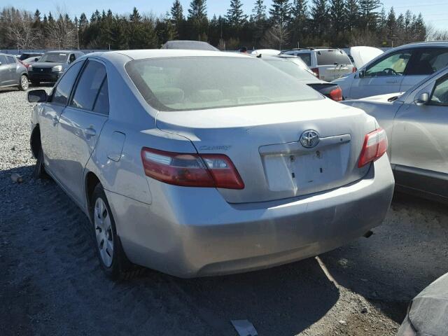 4T1BE46K67U064858 - 2007 TOYOTA CAMRY NEW SILVER photo 3