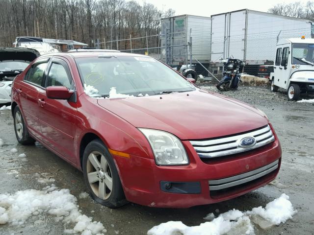 3FAHP07Z27R247135 - 2007 FORD FUSION SE RED photo 1