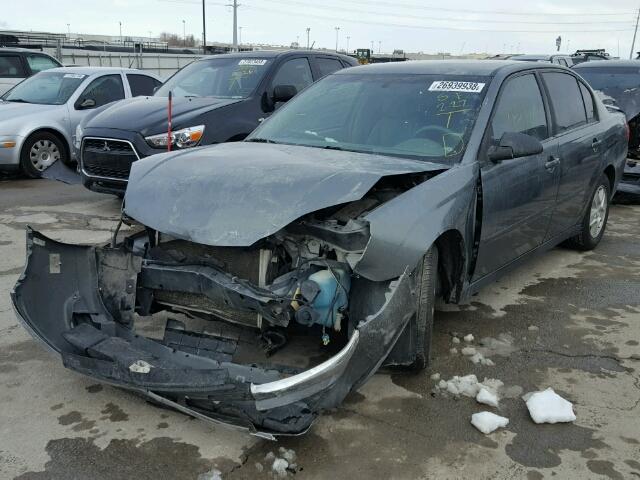 1G1ZT54875F184412 - 2005 CHEVROLET MALIBU LS GRAY photo 2