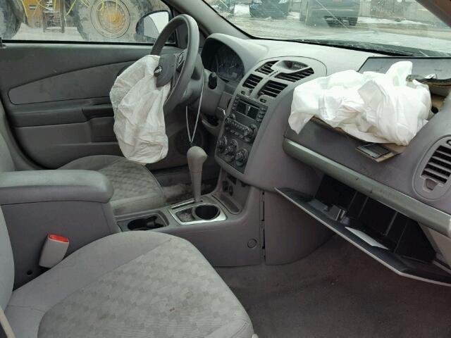 1G1ZT54875F184412 - 2005 CHEVROLET MALIBU LS ნაცრისფერი ფოტო 5