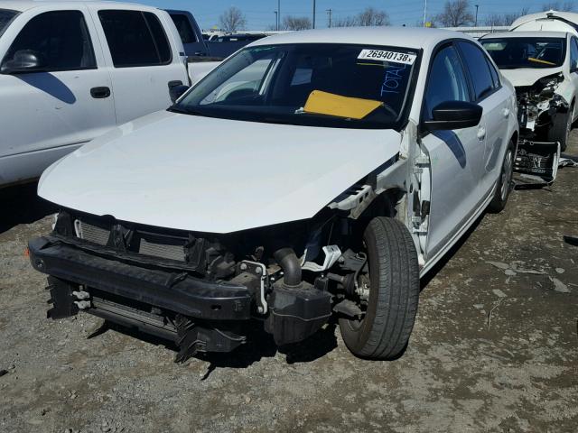 3VW2K7AJ6FM328108 - 2015 VOLKSWAGEN JETTA BASE 白色 照片 2