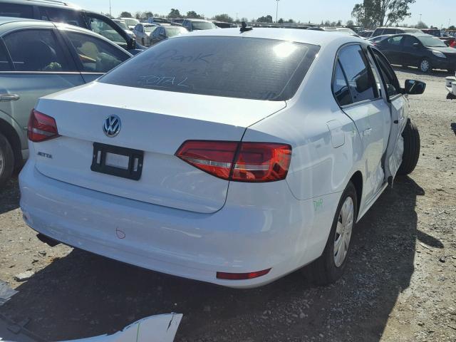 3VW2K7AJ6FM328108 - 2015 VOLKSWAGEN JETTA BASE 白色 照片 4