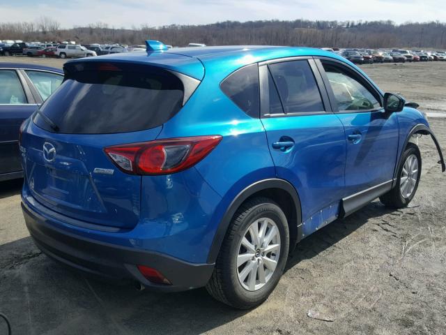 JM3KE4CY0E0321862 - 2014 MAZDA CX-5 TOURI BLUE photo 4