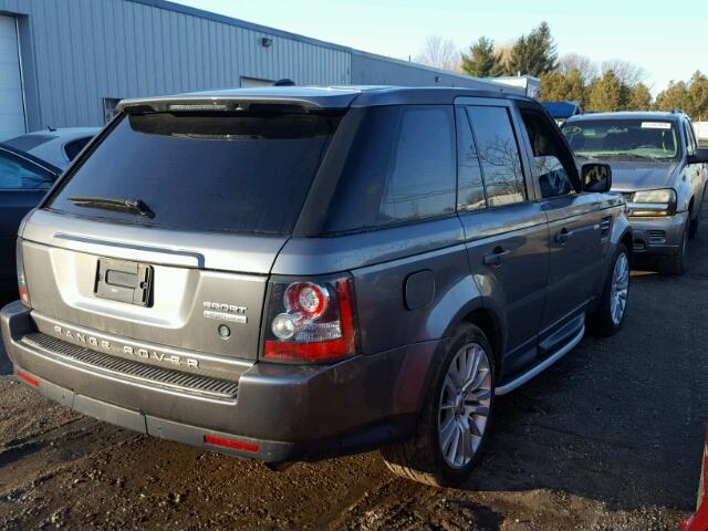 SALSK2D45BA704051 - 2011 LAND ROVER RANGE ROVE GRAY photo 4