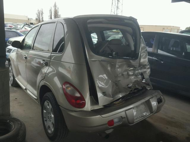 3A4FY58B36T242308 - 2006 CHRYSLER PT CRUISER GOLD photo 3