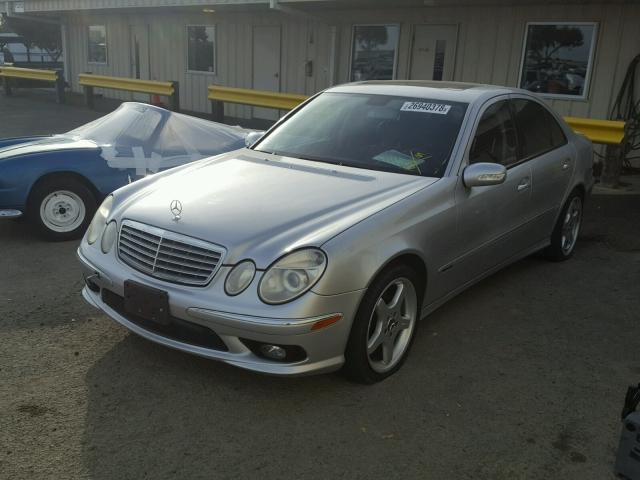 WDBUF56J86A768131 - 2006 MERCEDES-BENZ E 350 SILVER photo 2