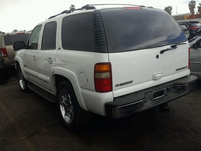 1GNEC13T83R287958 - 2003 CHEVROLET TAHOE C150 WHITE photo 3