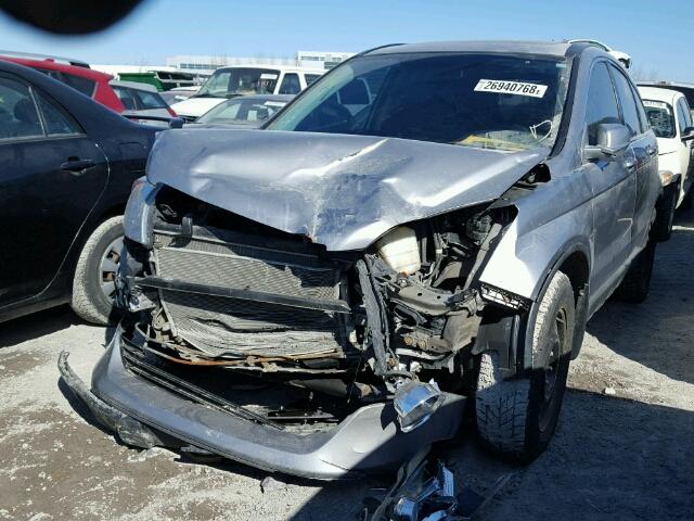 5J6RE48797L818850 - 2007 HONDA CR-V EXL SILVER photo 2