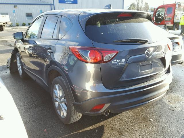 JM3KE4DY7E0383953 - 2014 MAZDA CX-5 GT GRAY photo 3