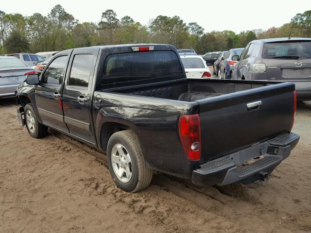 1GCDSCFE8C8111109 - 2012 CHEVROLET COLORADO L BLACK photo 3