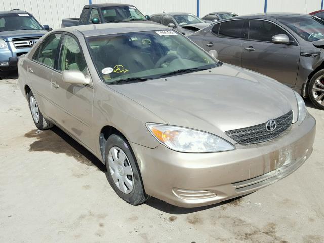 4T1BE32K24U912133 - 2004 TOYOTA CAMRY LE GOLD photo 1