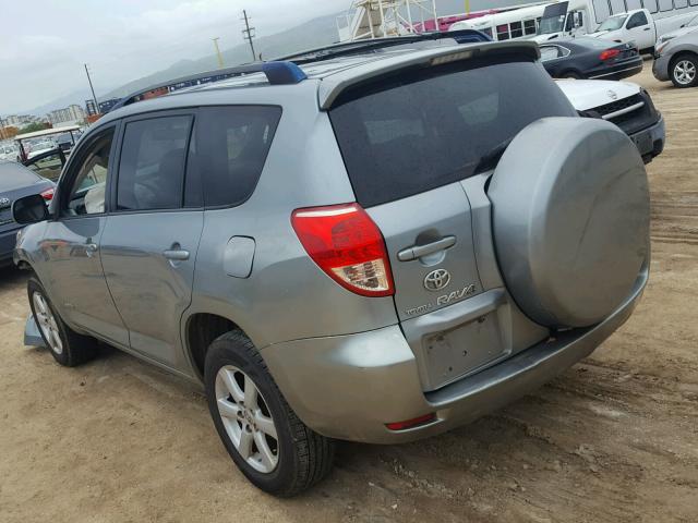 JTMZD31V986068412 - 2008 TOYOTA RAV4 LIMIT GRAY photo 3