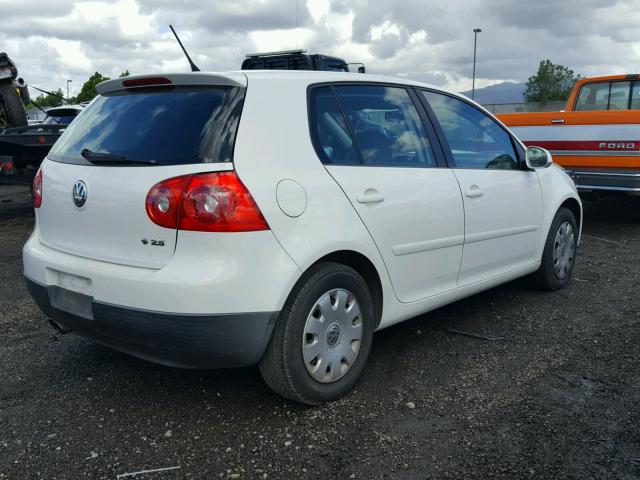 WVWDS71K17W113130 - 2007 VOLKSWAGEN RABBIT WHITE photo 4