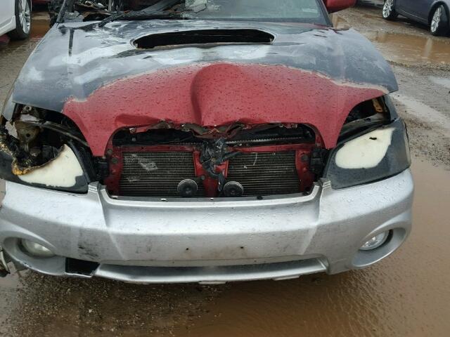 4S4BT63C445101202 - 2004 SUBARU BAJA TURBO ORANGE photo 7