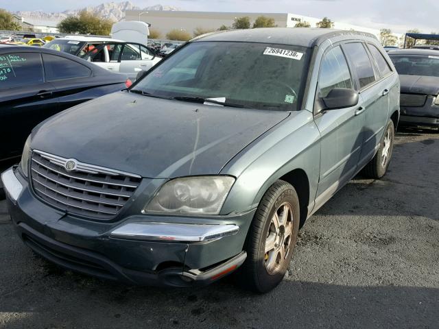 2C4GM684X5R330738 - 2005 CHRYSLER PACIFICA T GREEN photo 2