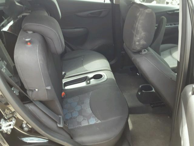KL8CD6SA5HC732718 - 2017 CHEVROLET SPARK 1LT Черный фото 6
