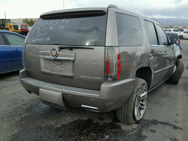 1GYS4CEF2ER239879 - 2014 CADILLAC ESCALADE P BROWN photo 4