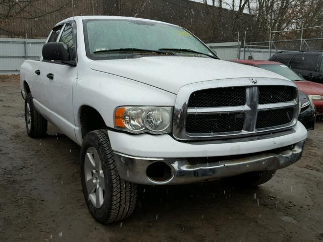 1D7HU18N24S572569 - 2004 DODGE RAM 1500 S WHITE photo 1