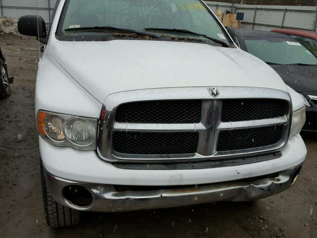 1D7HU18N24S572569 - 2004 DODGE RAM 1500 S WHITE photo 7