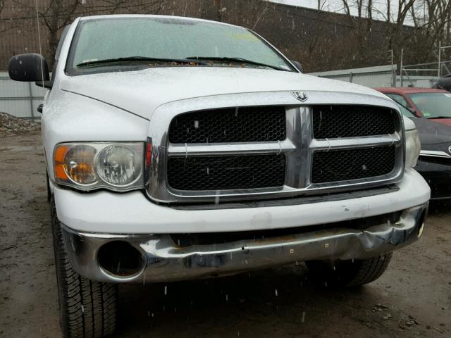 1D7HU18N24S572569 - 2004 DODGE RAM 1500 S WHITE photo 9