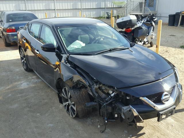 1N4AA6AP5HC373924 - 2017 NISSAN MAXIMA 3.5 BLACK photo 1