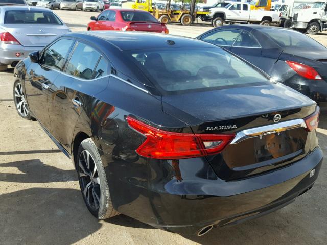 1N4AA6AP5HC373924 - 2017 NISSAN MAXIMA 3.5 BLACK photo 3