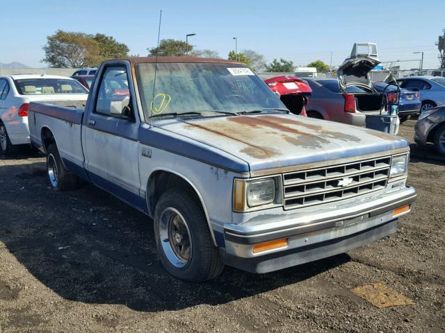 1GCCS14RXG8140865 - 1986 CHEVROLET S TRUCK S1 BLUE photo 1