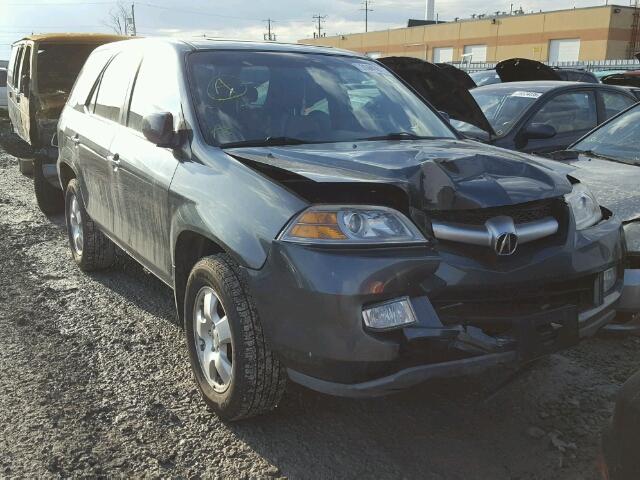 2HNYD18235H548266 - 2005 ACURA MDX BLUE photo 1