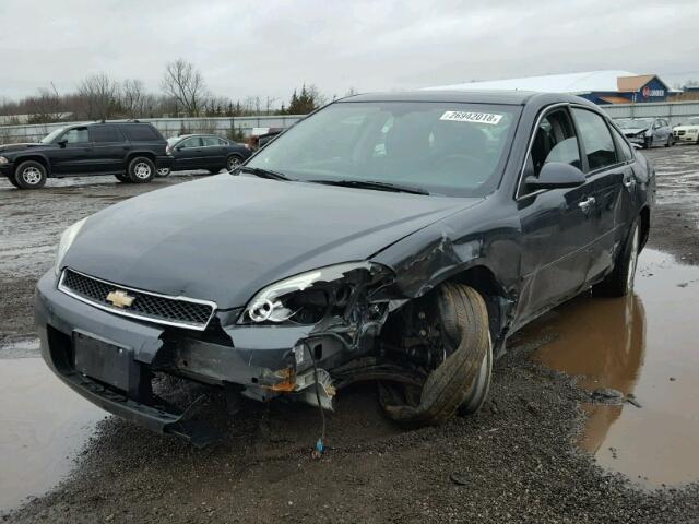 2G1WC5E33D1232046 - 2013 CHEVROLET IMPALA LTZ GRAY photo 2