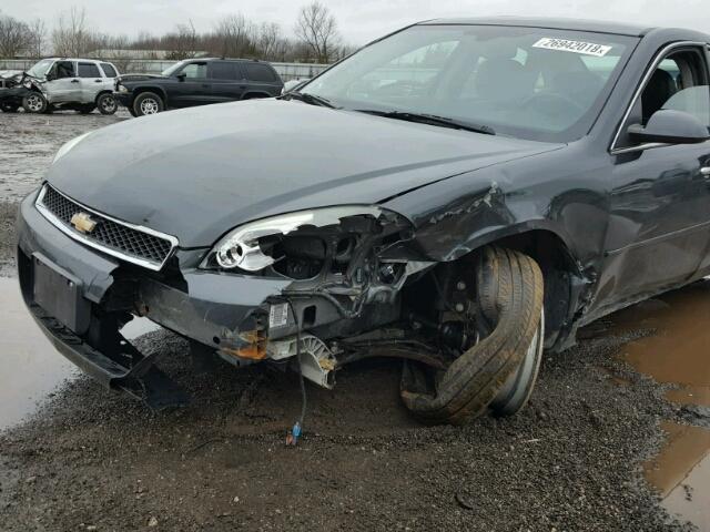 2G1WC5E33D1232046 - 2013 CHEVROLET IMPALA LTZ GRAY photo 9