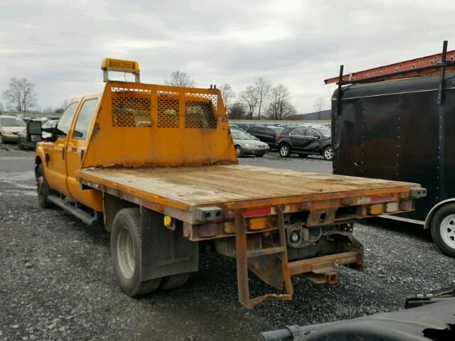 1FD8W3G61CEC27522 - 2012 FORD F350 SUPER YELLOW photo 3