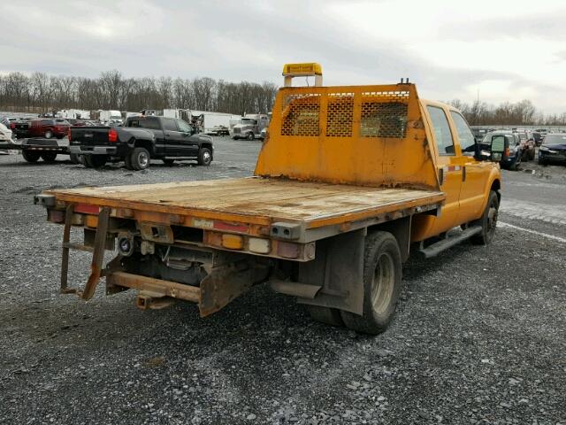 1FD8W3G61CEC27522 - 2012 FORD F350 SUPER YELLOW photo 4