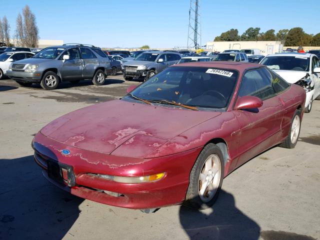 1ZVLT22BXR5132761 - 1994 FORD PROBE GT BURGUNDY photo 2