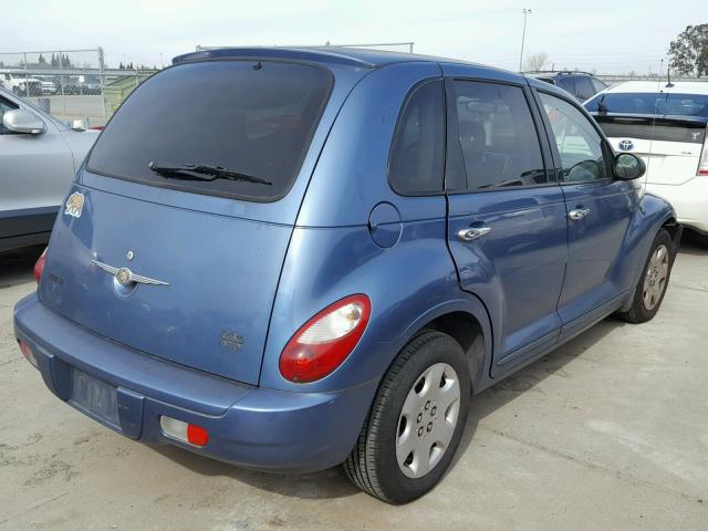 3A4FY58B47T512888 - 2007 CHRYSLER PT CRUISER BLUE photo 4