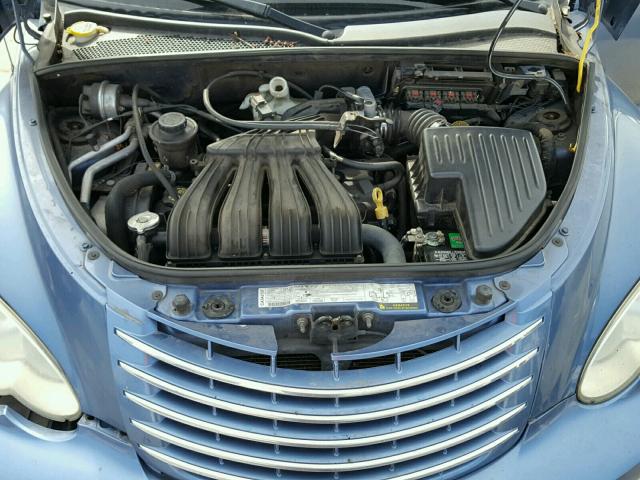 3A4FY58B47T512888 - 2007 CHRYSLER PT CRUISER BLUE photo 7