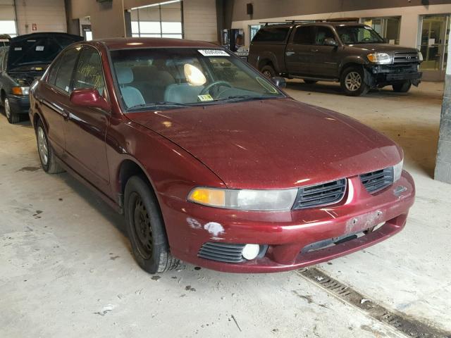 4A3AA46G83E186890 - 2003 MITSUBISHI GALANT ES MAROON photo 1